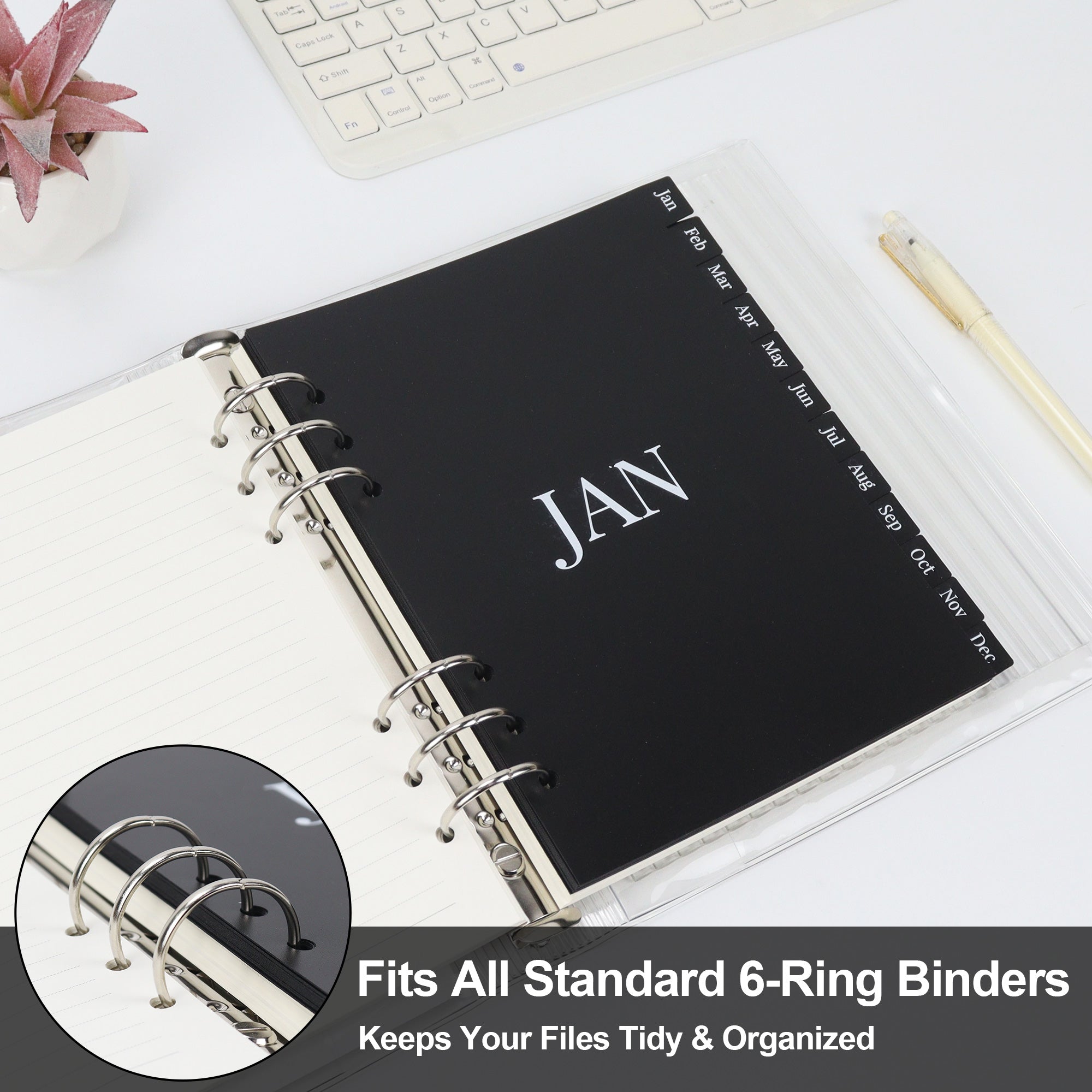 PP binder dividers