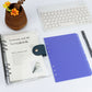 Blue Frosted A5 Tab Dividers