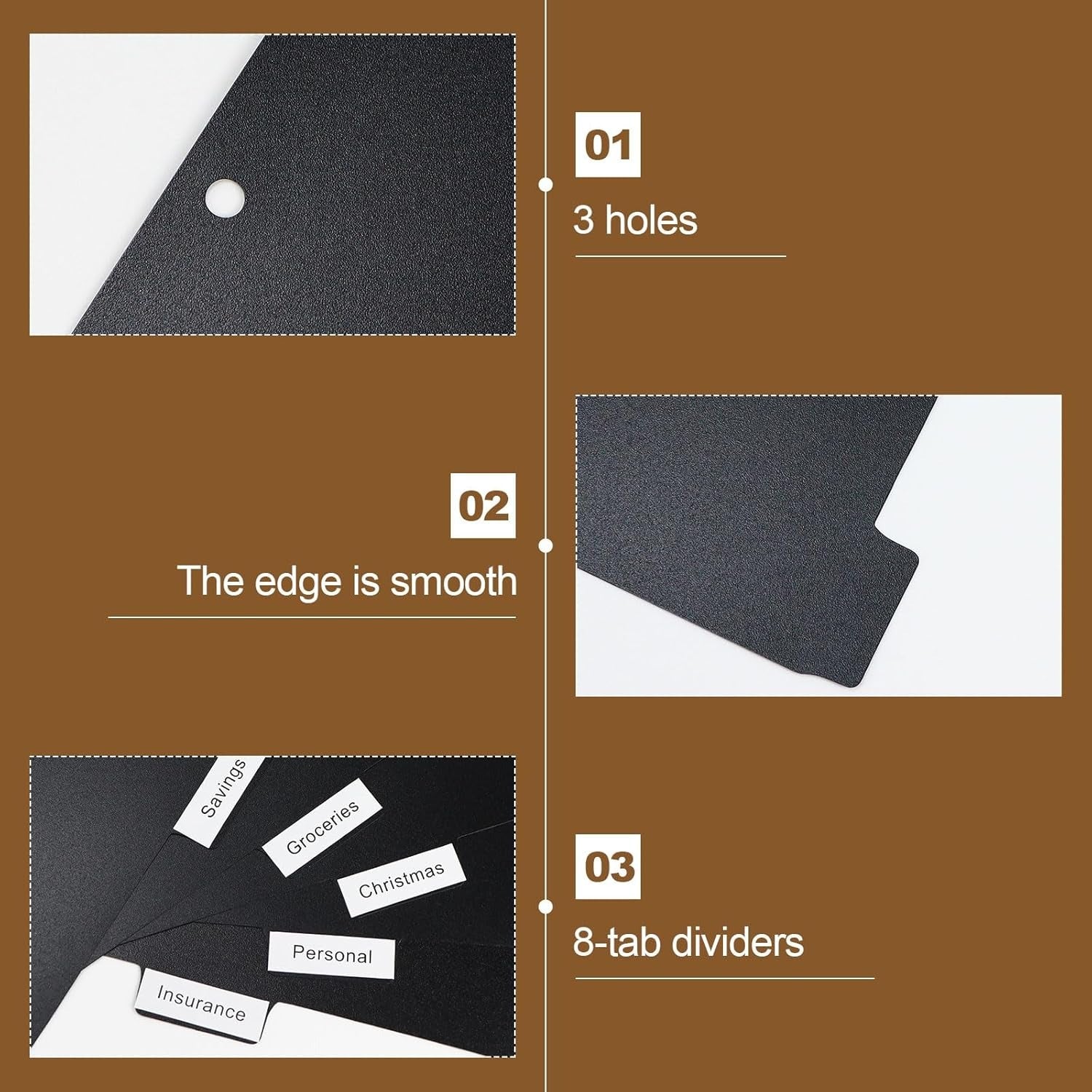Binder planner dividers
