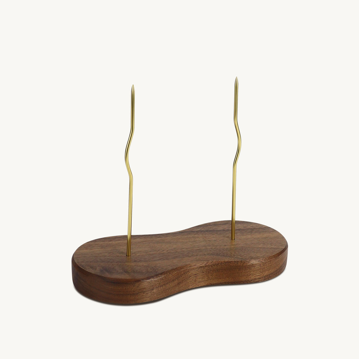 North American Walnut Wood Receipt Spike
