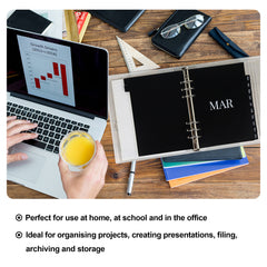 6 ring binder dividers