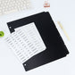 Frosted Black 8.5"x11"US Letter Size Tab Dividers