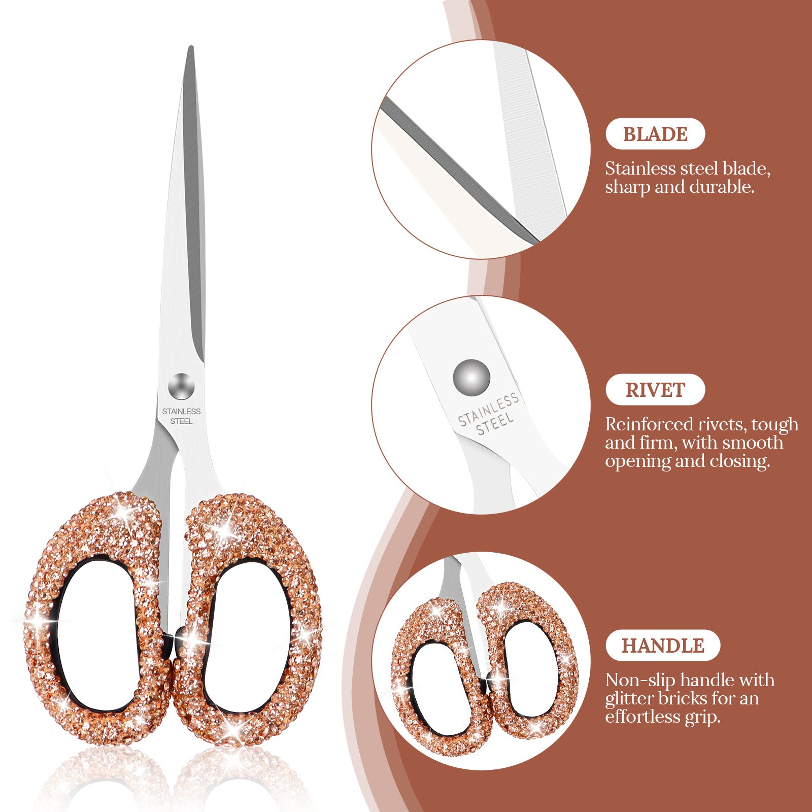 Champagne Gold handle scissors