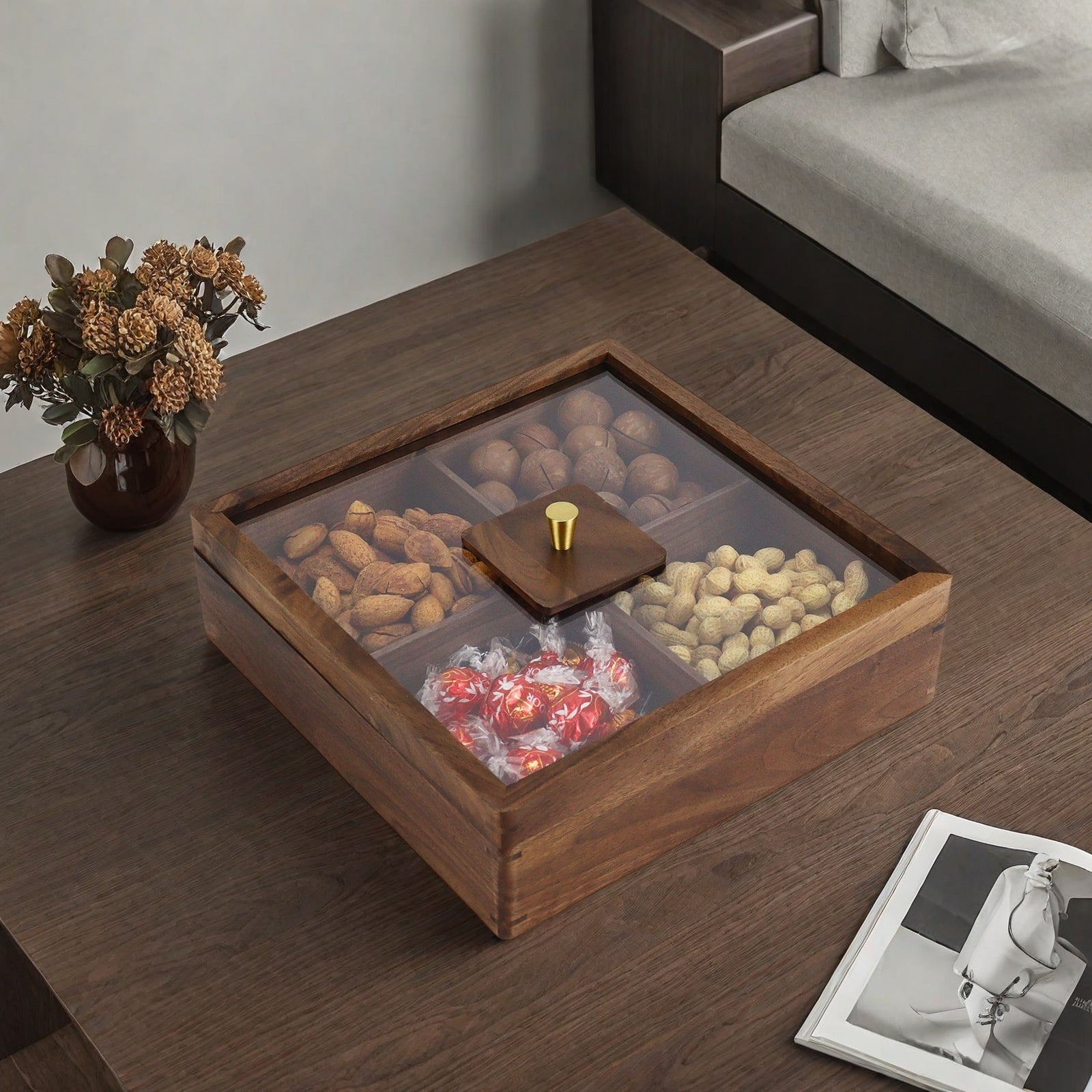 North American Walnut Snack Box