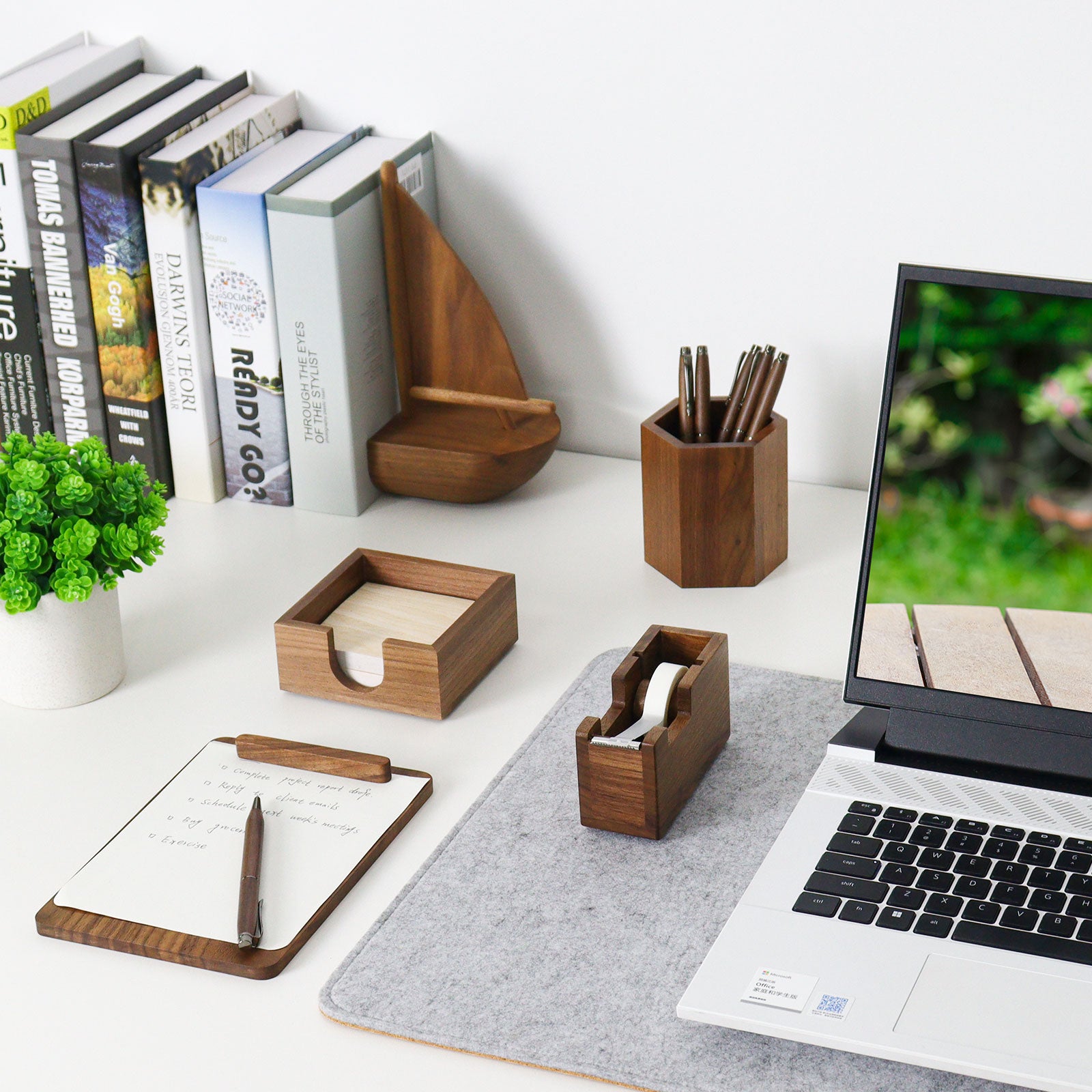 wood writing board