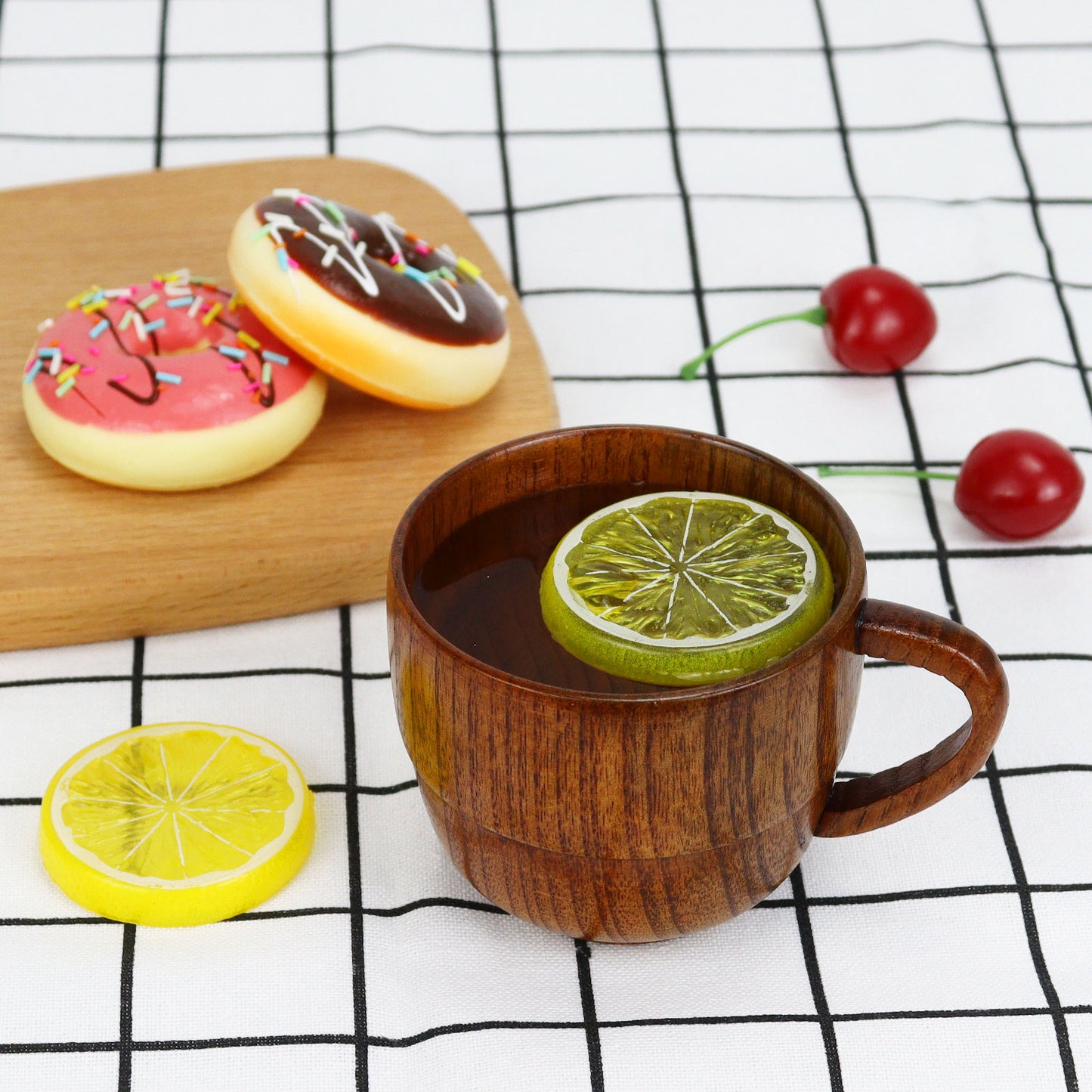 Wooden Tea Cups