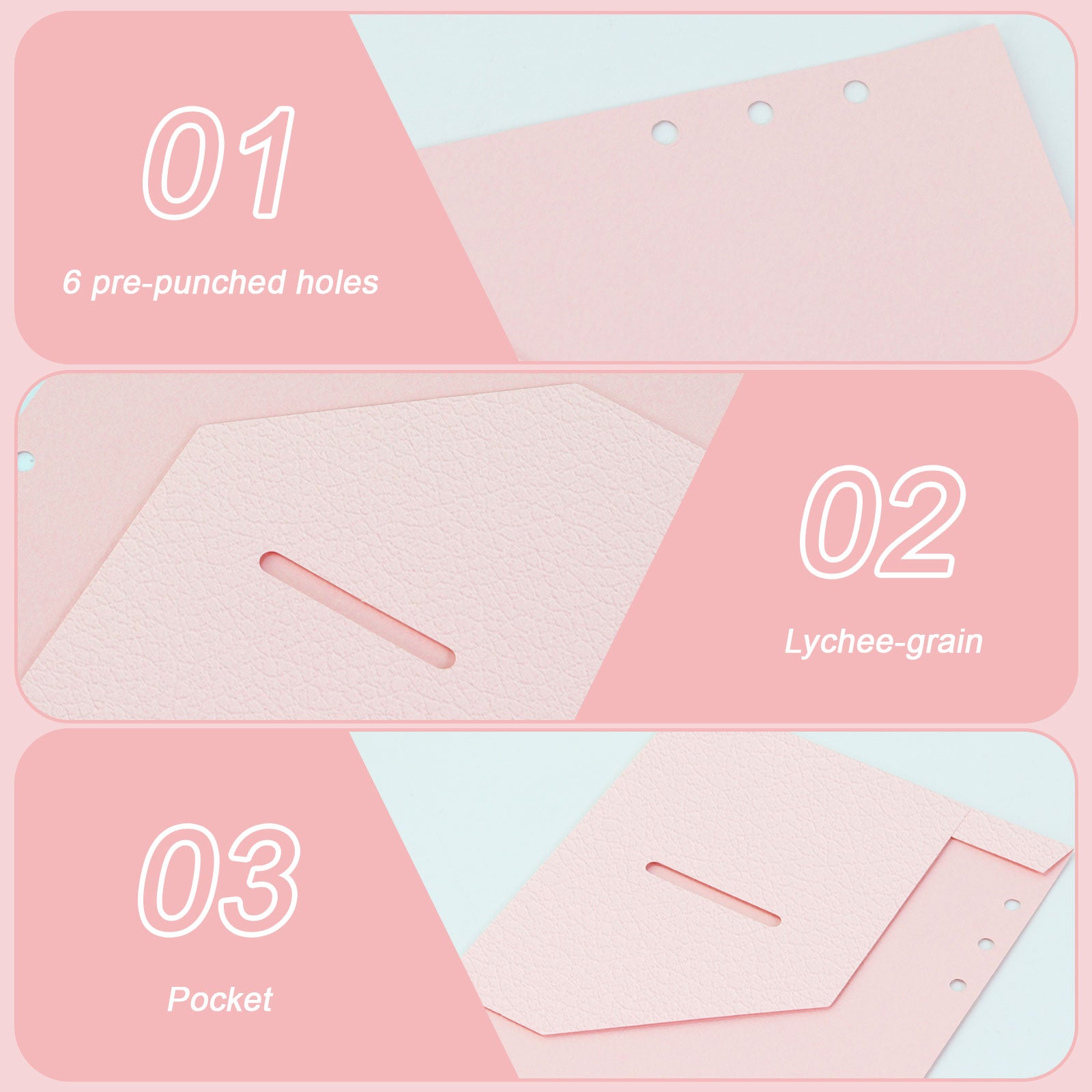 binder tabs with pockets