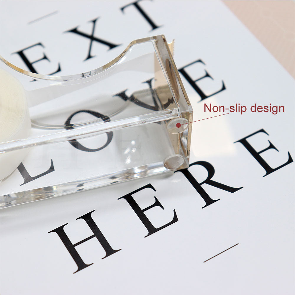 Acrylic tape holder