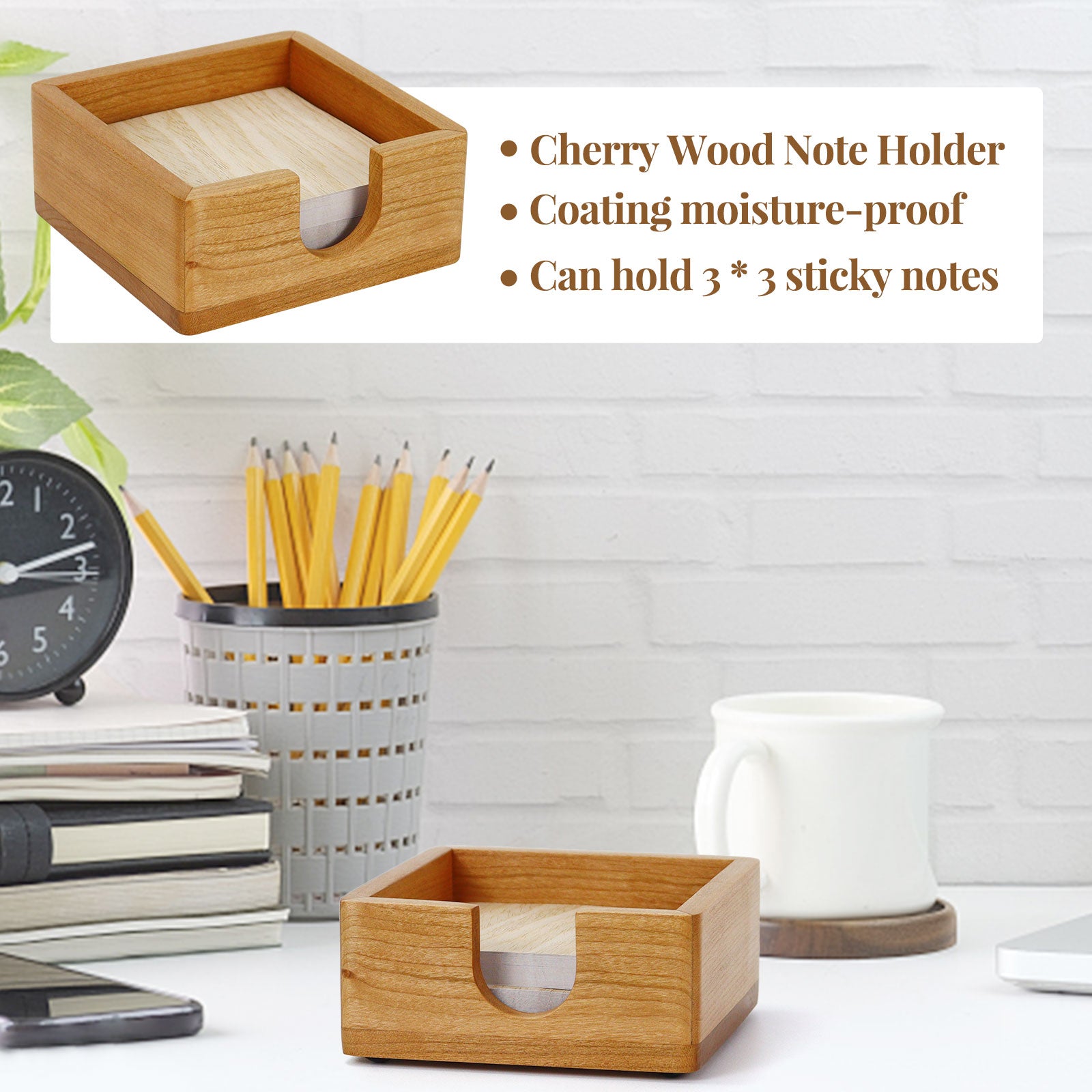 cherry wood organizer