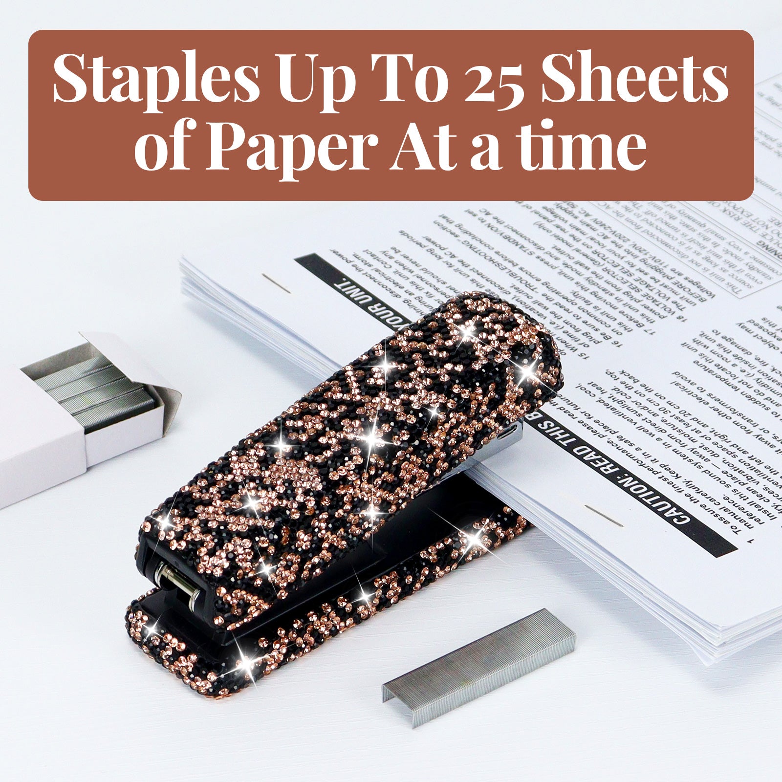 Desktop stapler