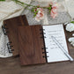 North American Walnut A6 Binder