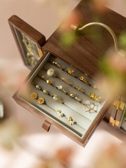 velvet lined jewelry chest