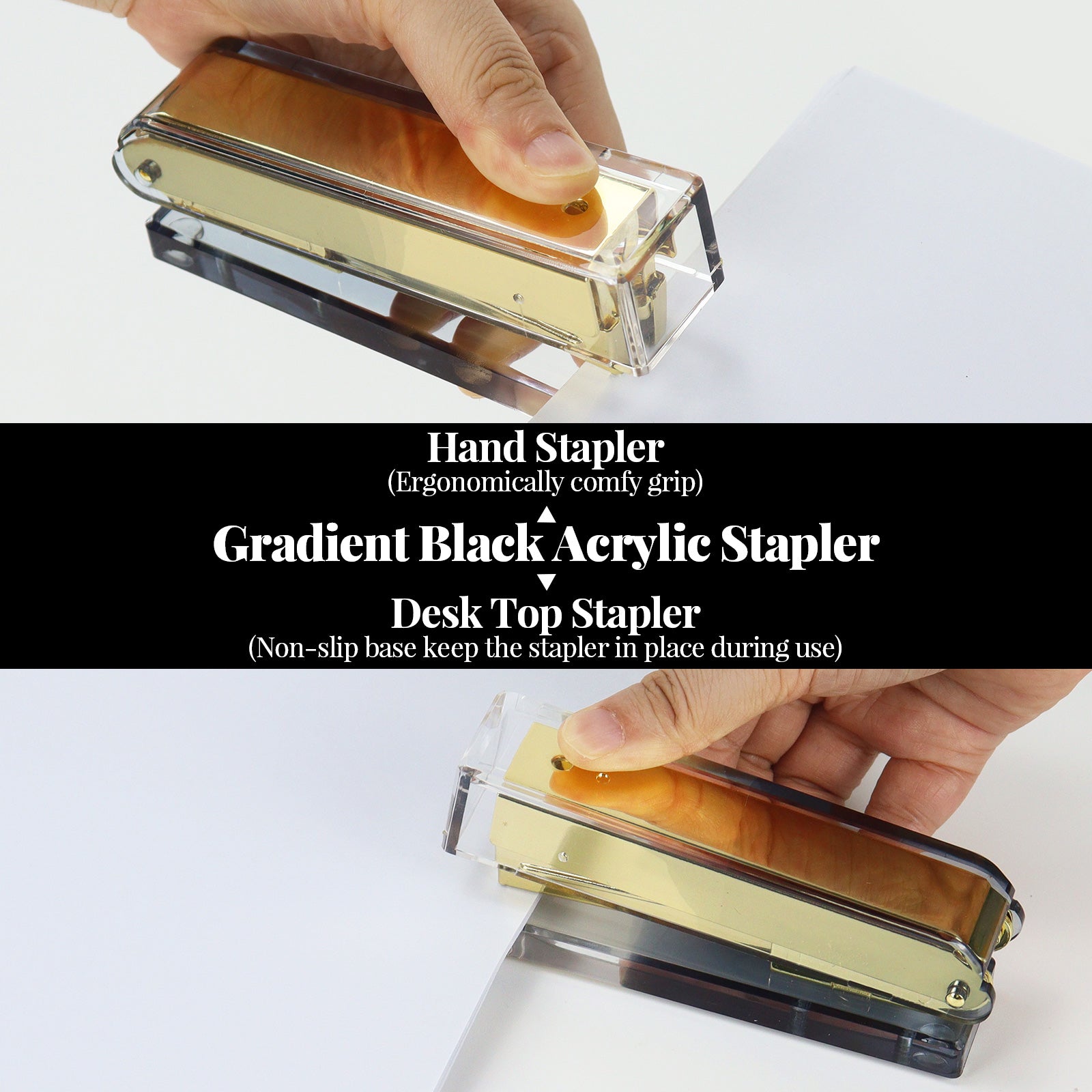 Desktop stapler