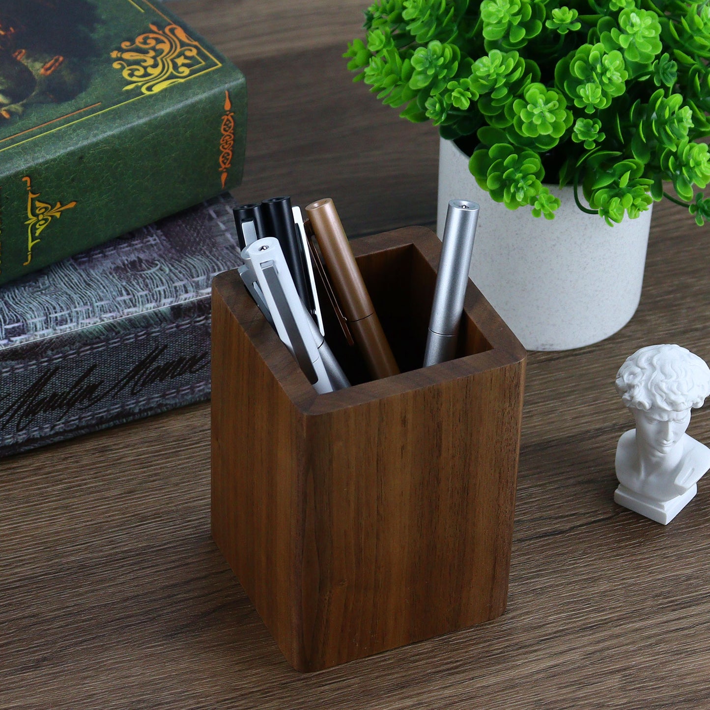 North American Walnut Pen Holder