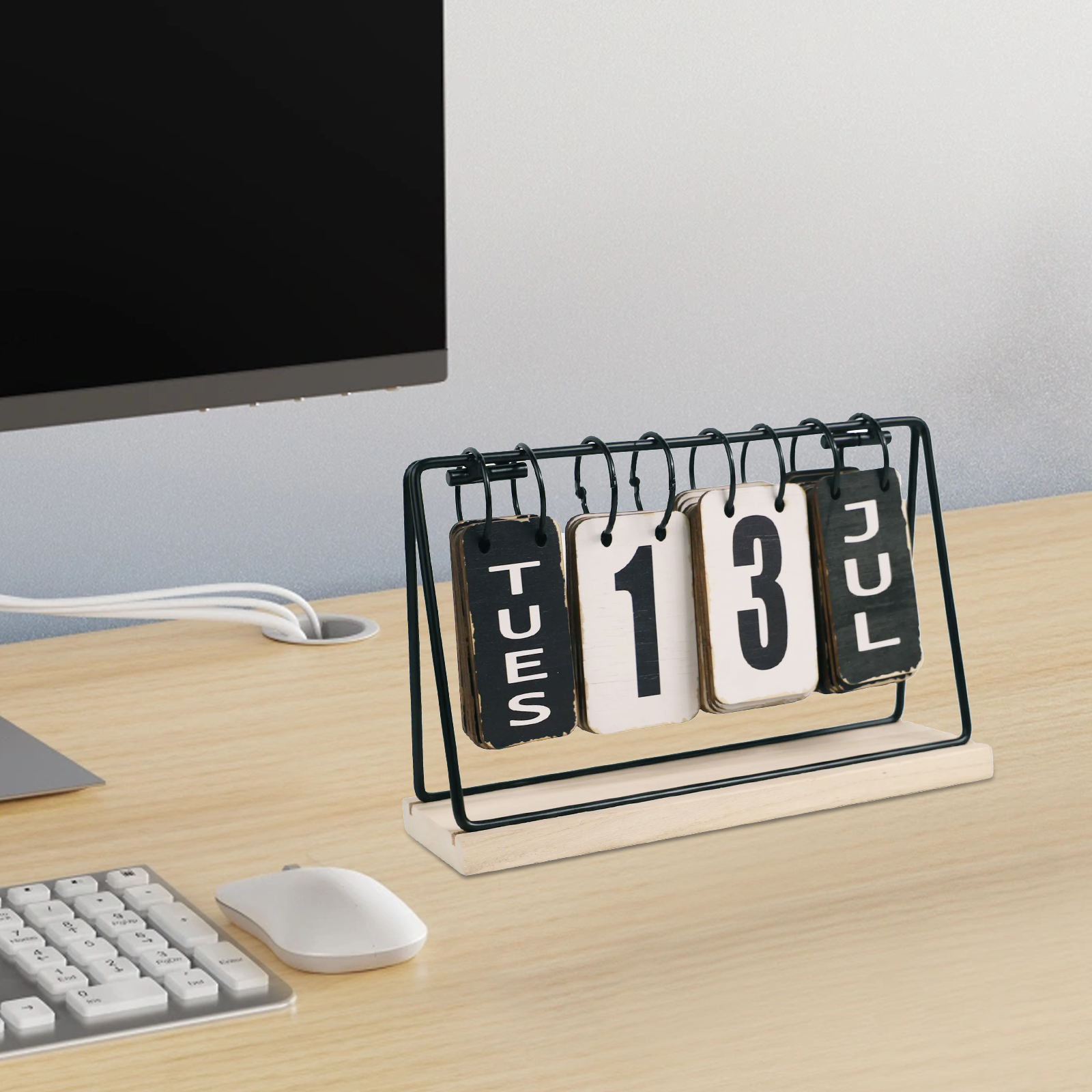 wooden calendar