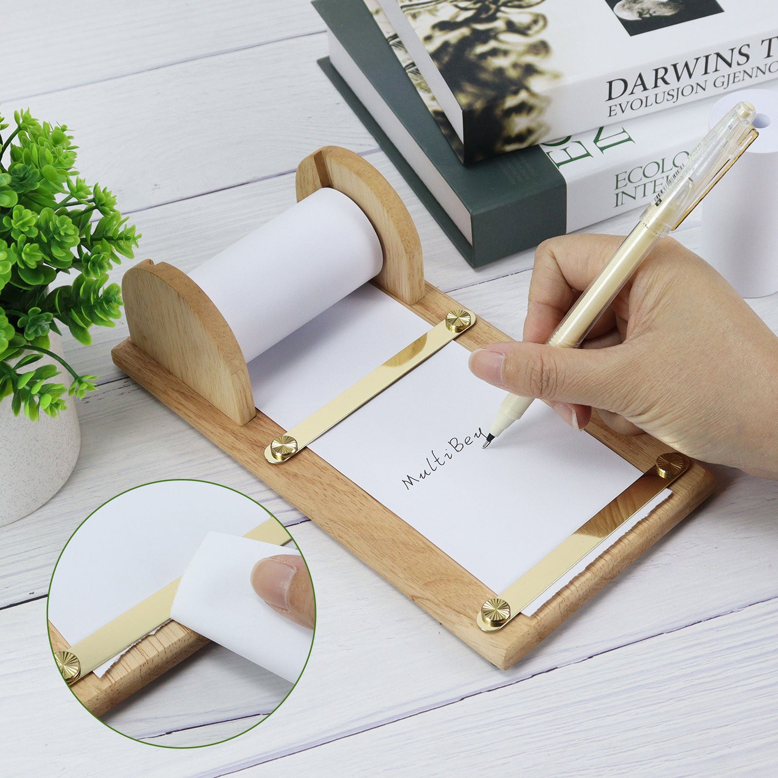 office note roll holder