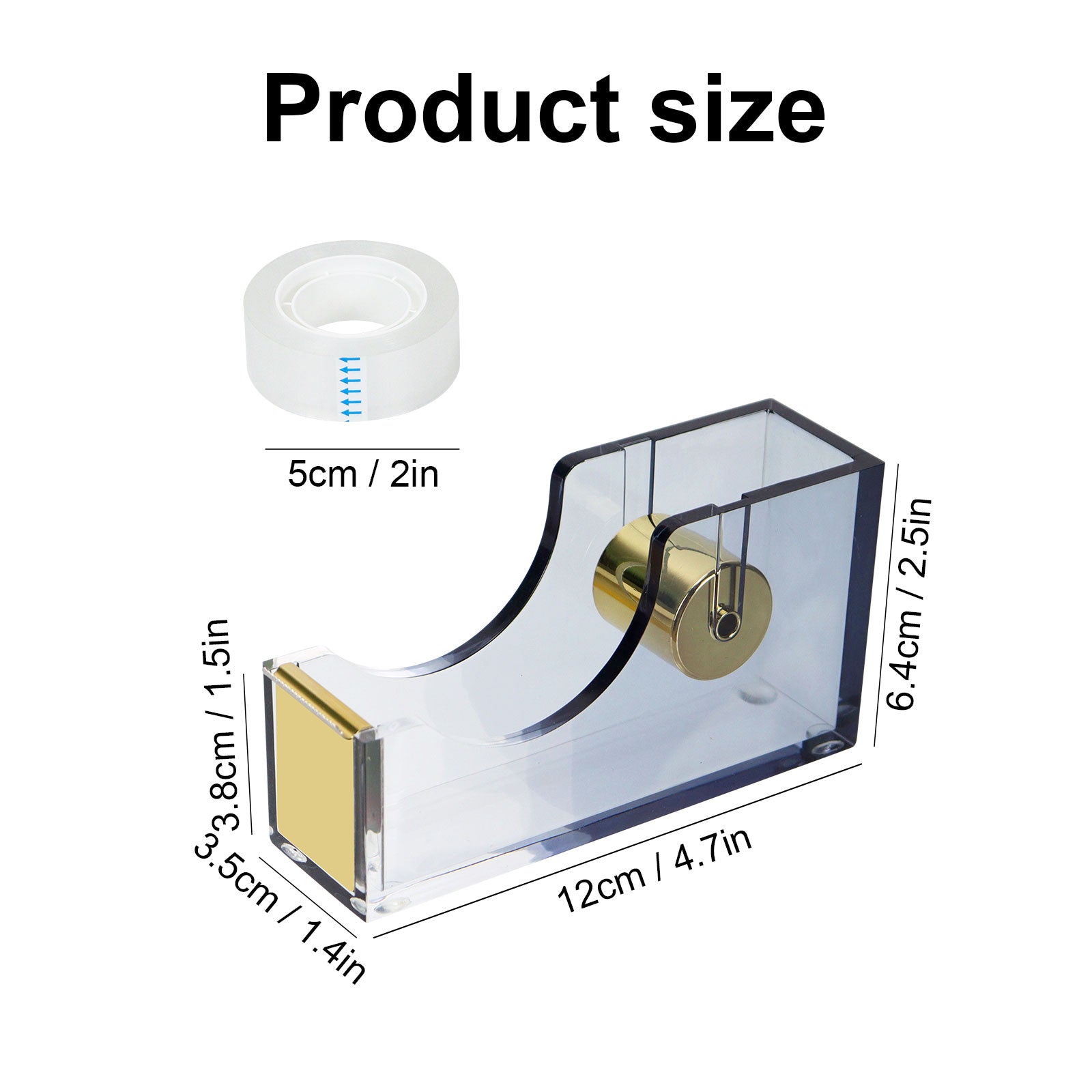 Desktop Adhesive Tape Dispenser