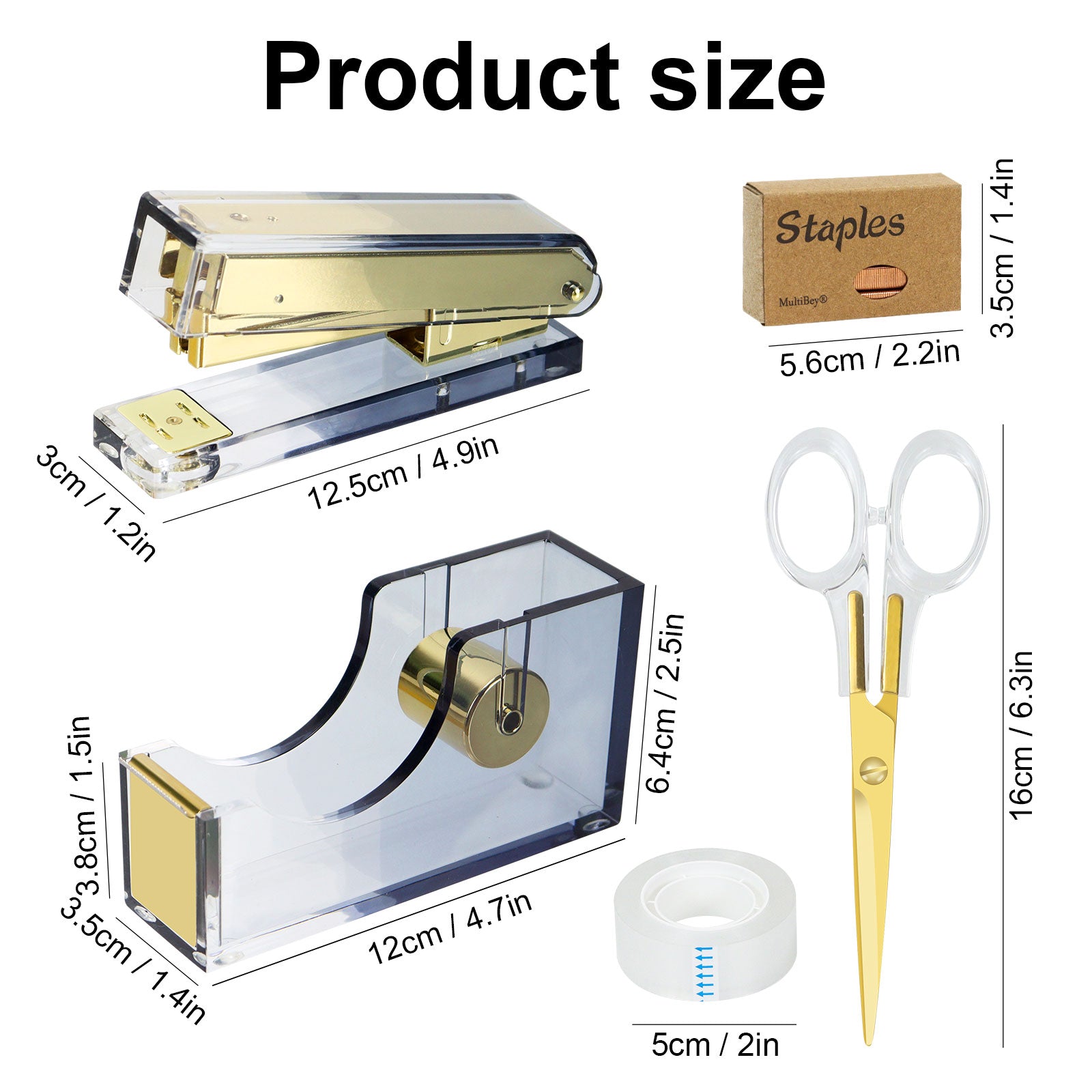 clear Desktop Office Set