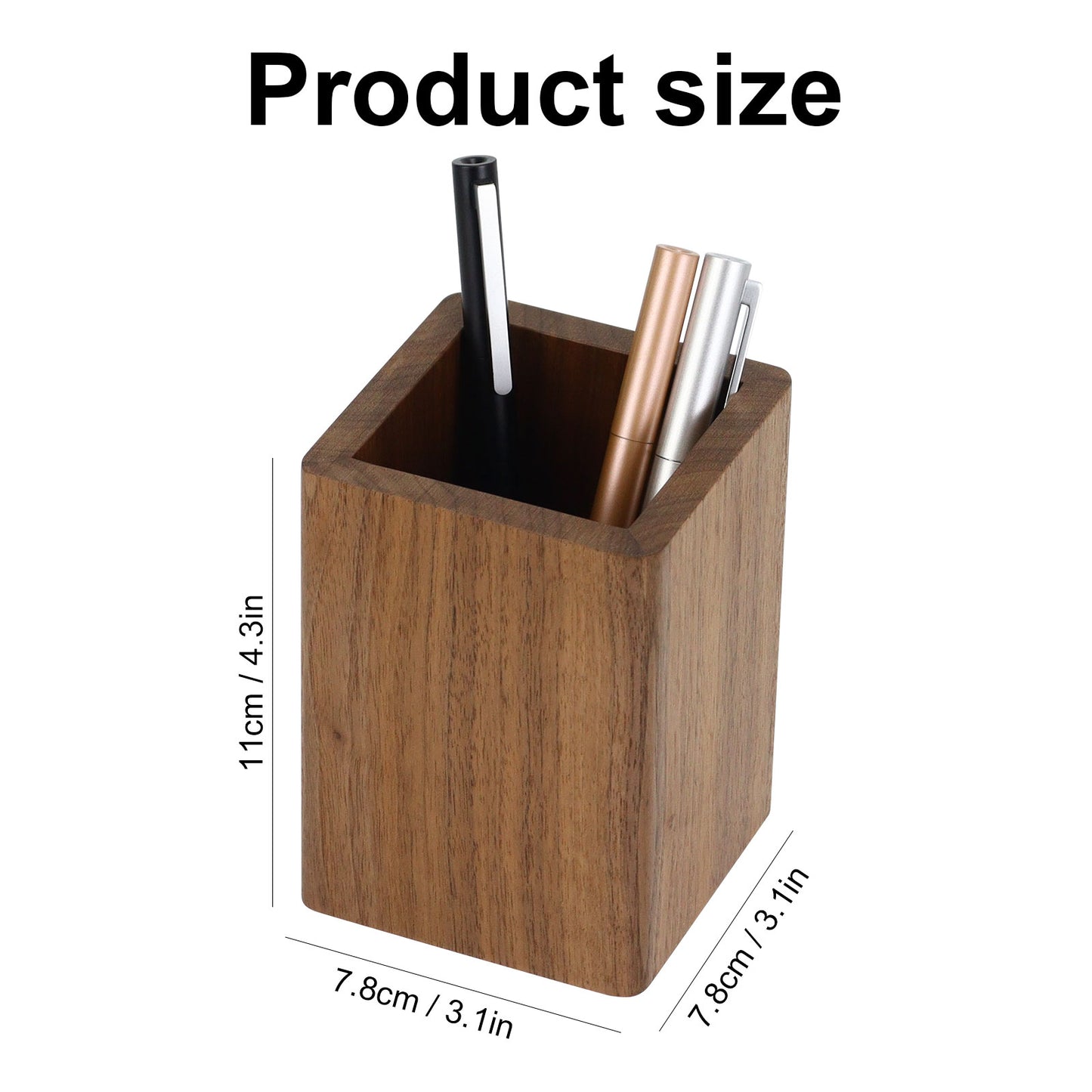 North American Walnut Pen Holder