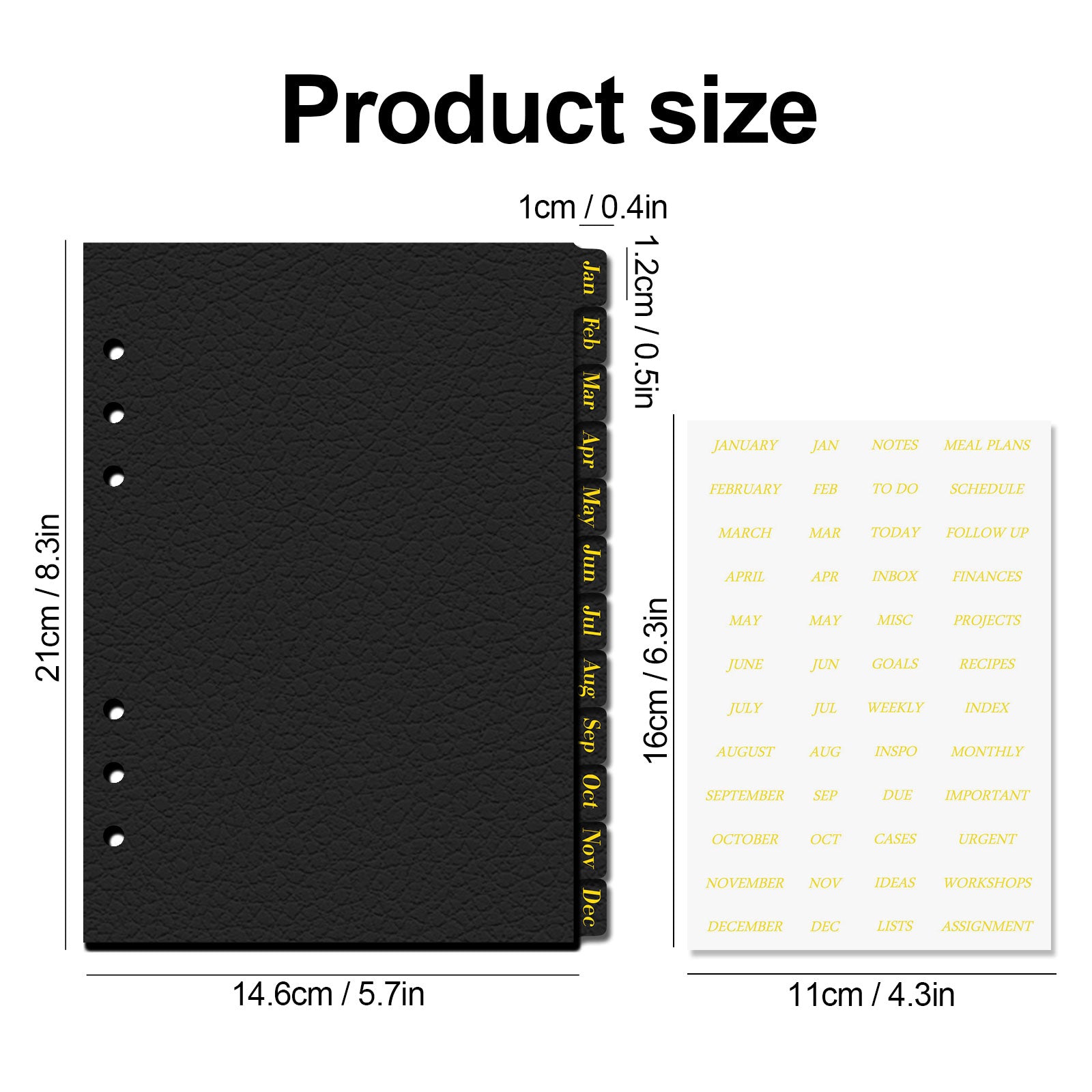 discbound tab dividers