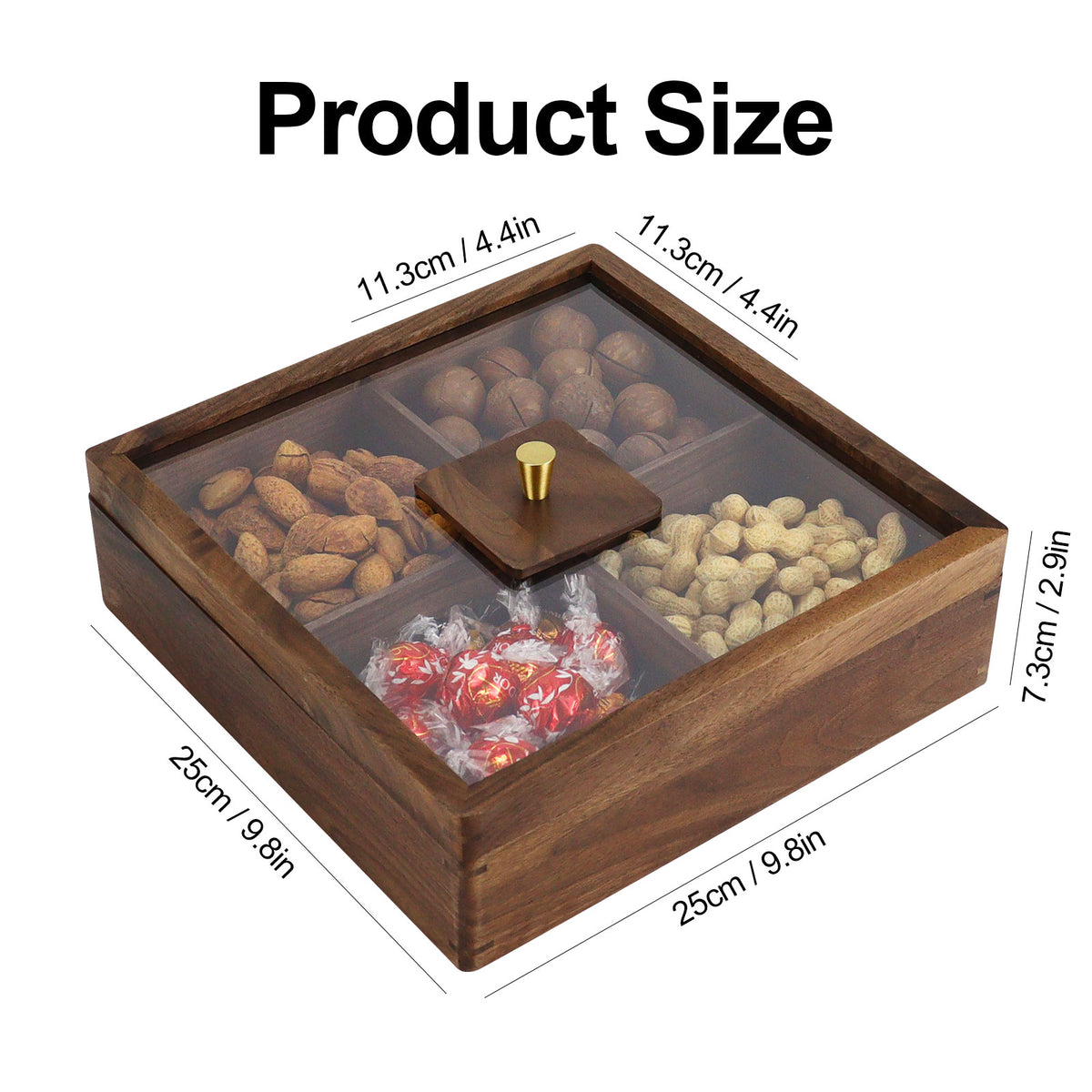 North American Walnut Snack Box
