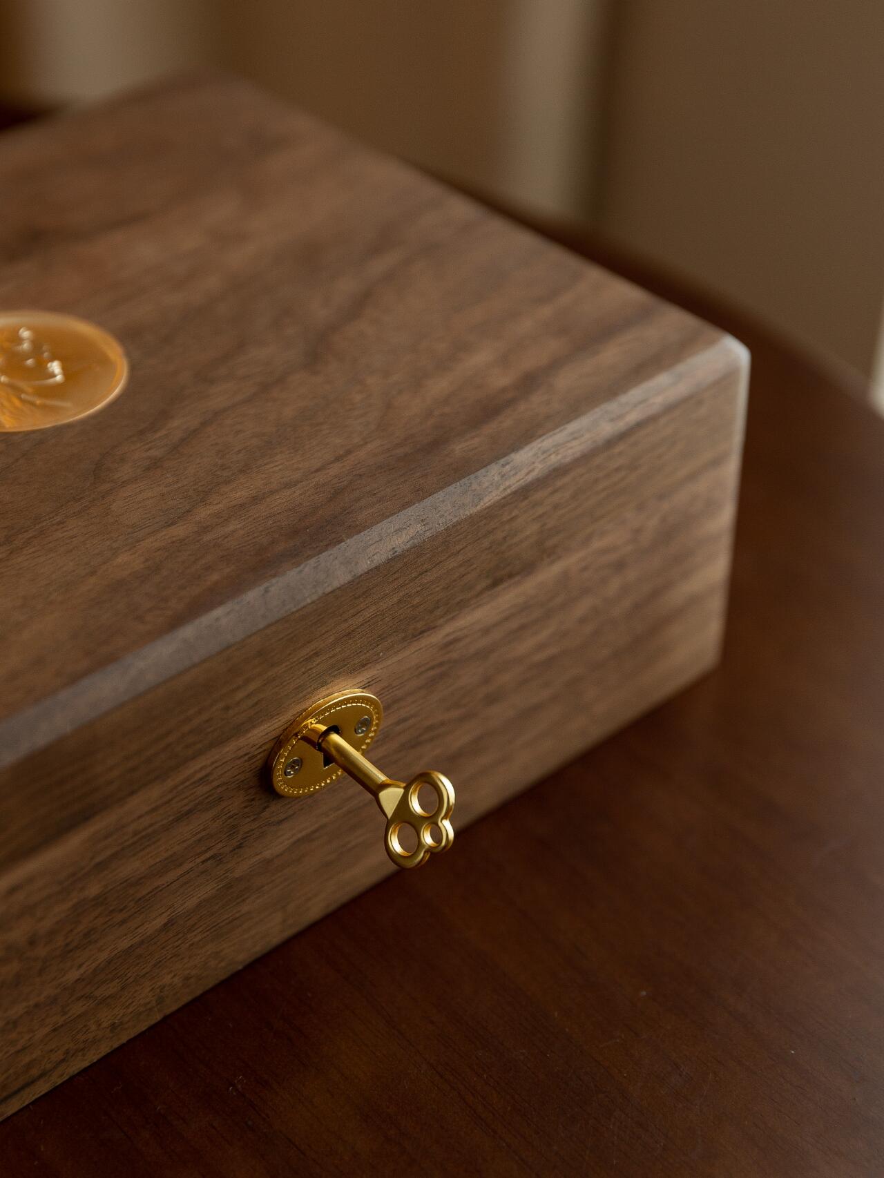 walnut jewelry box