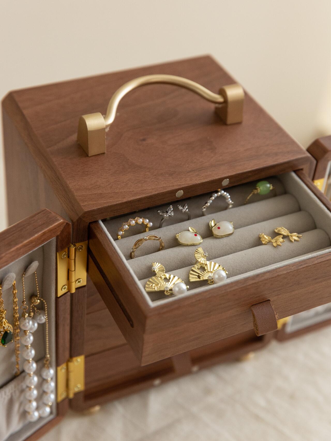 multi layer jewelry storage