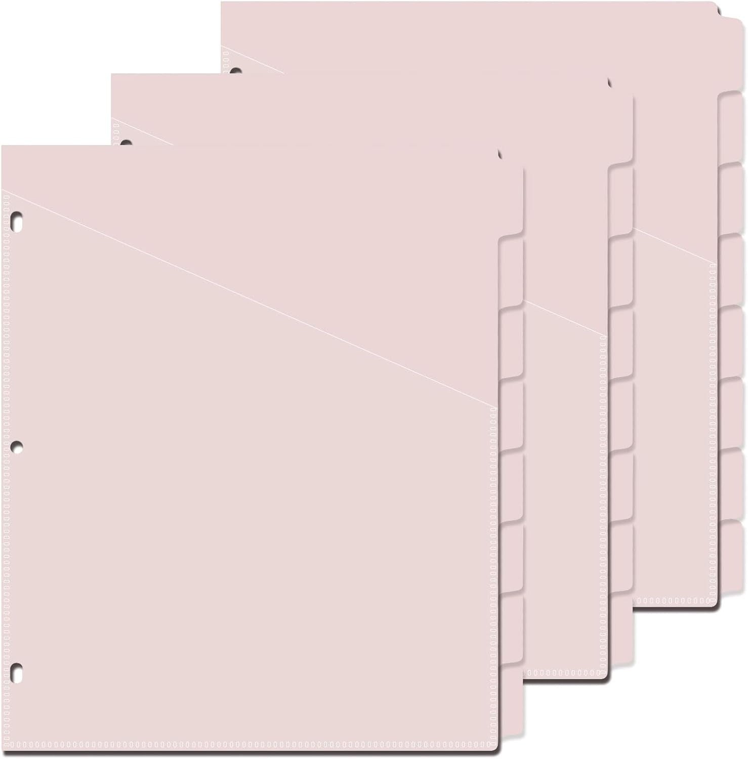 tab dividers with pocket
