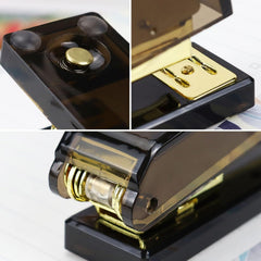 Black stapler