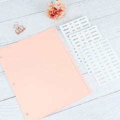 PP binder dividers