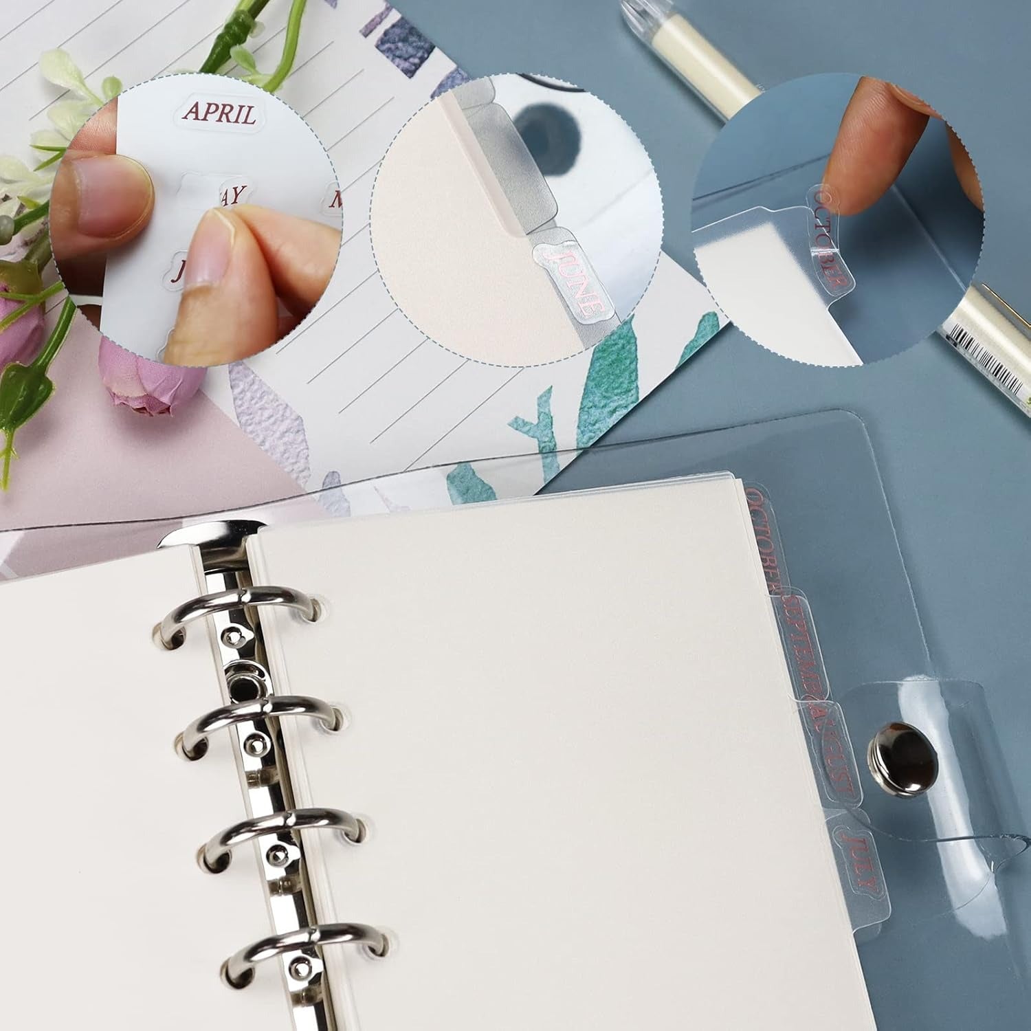 A7 binder dividers