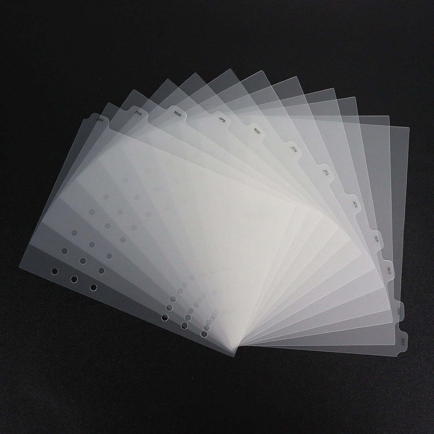 discbound monthly dividers