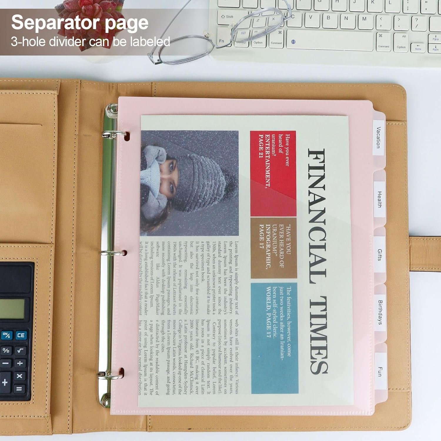 pocket dividers