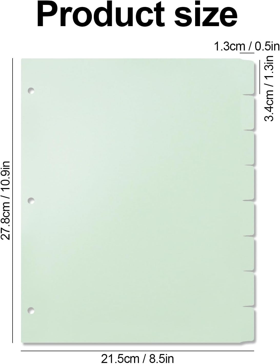 PP discbound dividers