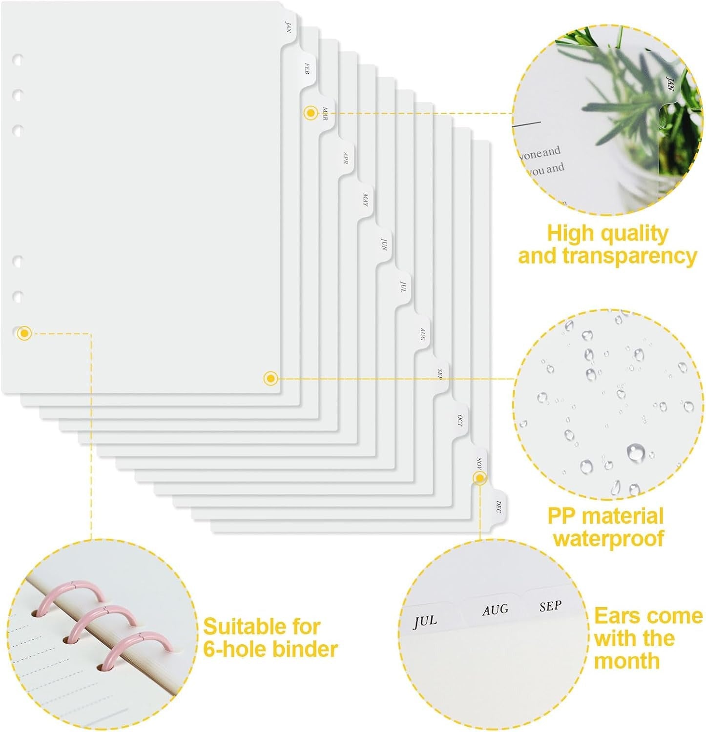 A5 discbound dividers