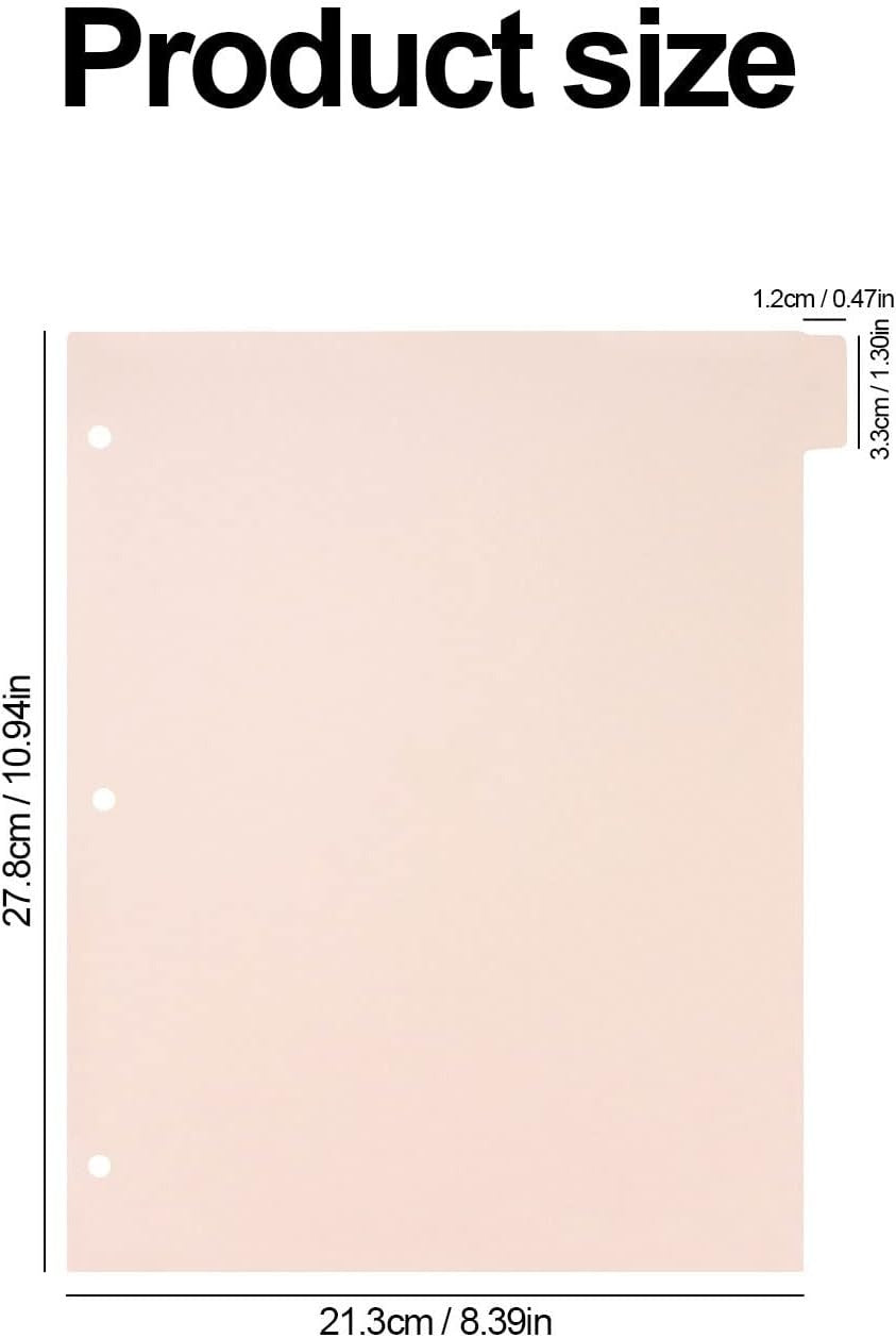 3 ring binder dividers