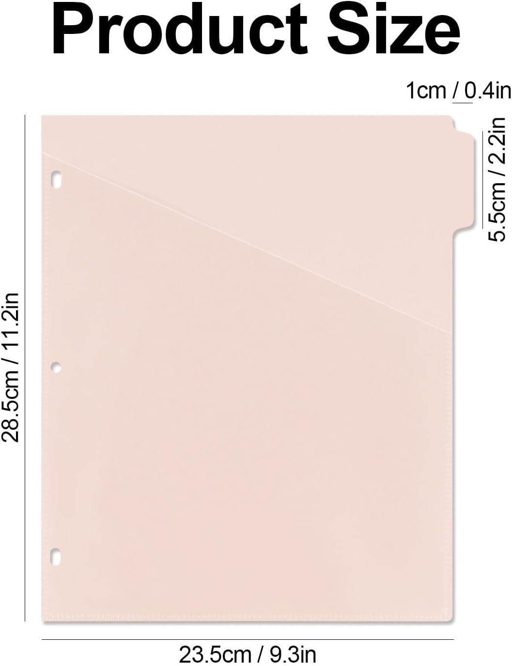 pink pocket dividers