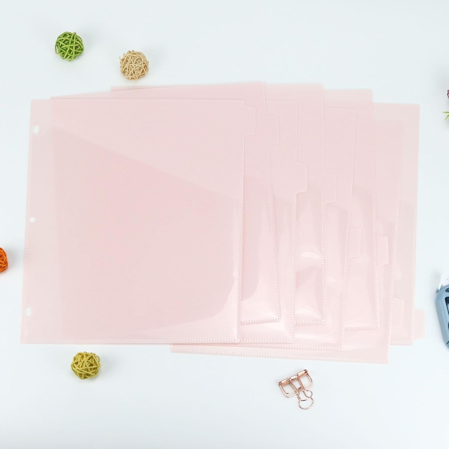 pink pocket dividers