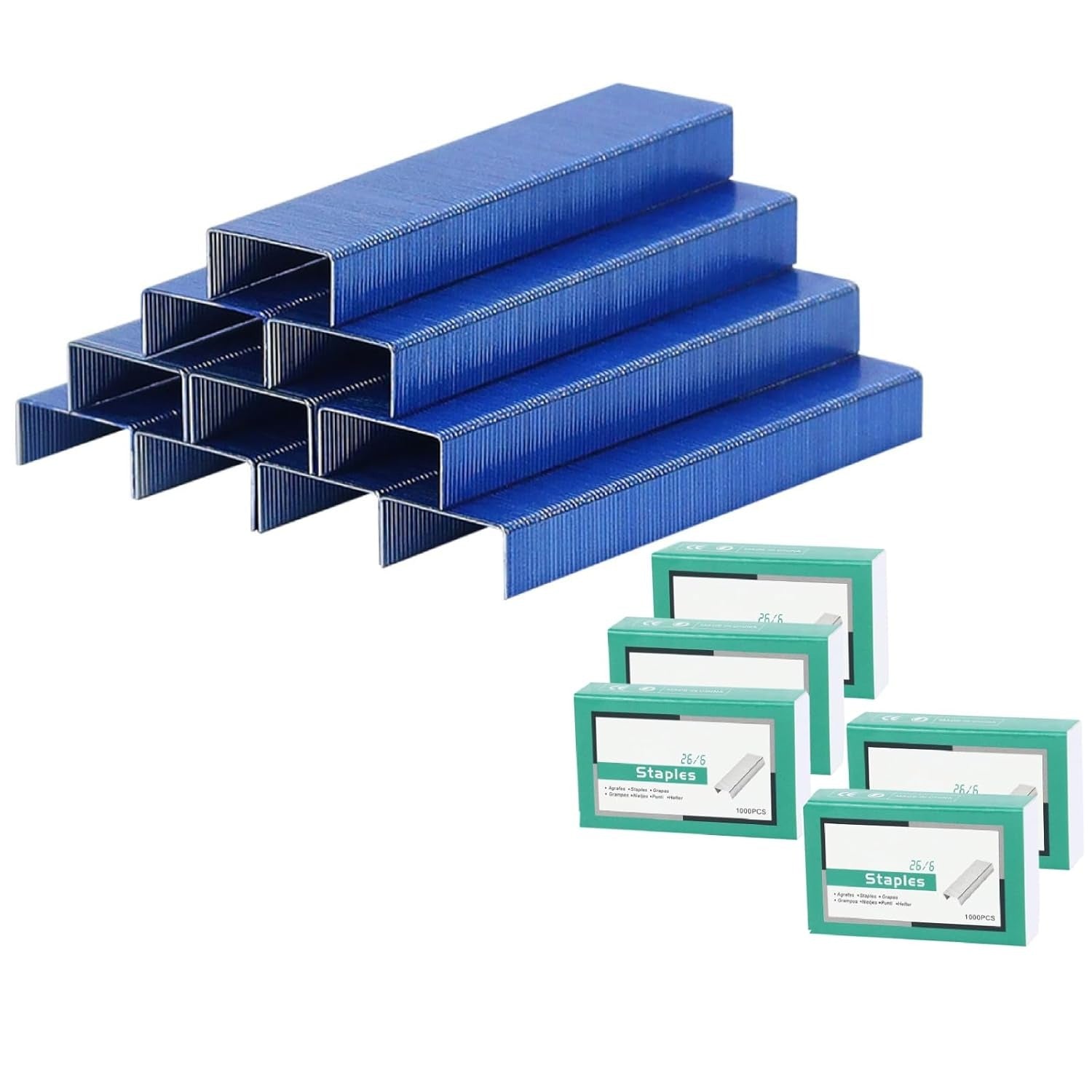 blue staples