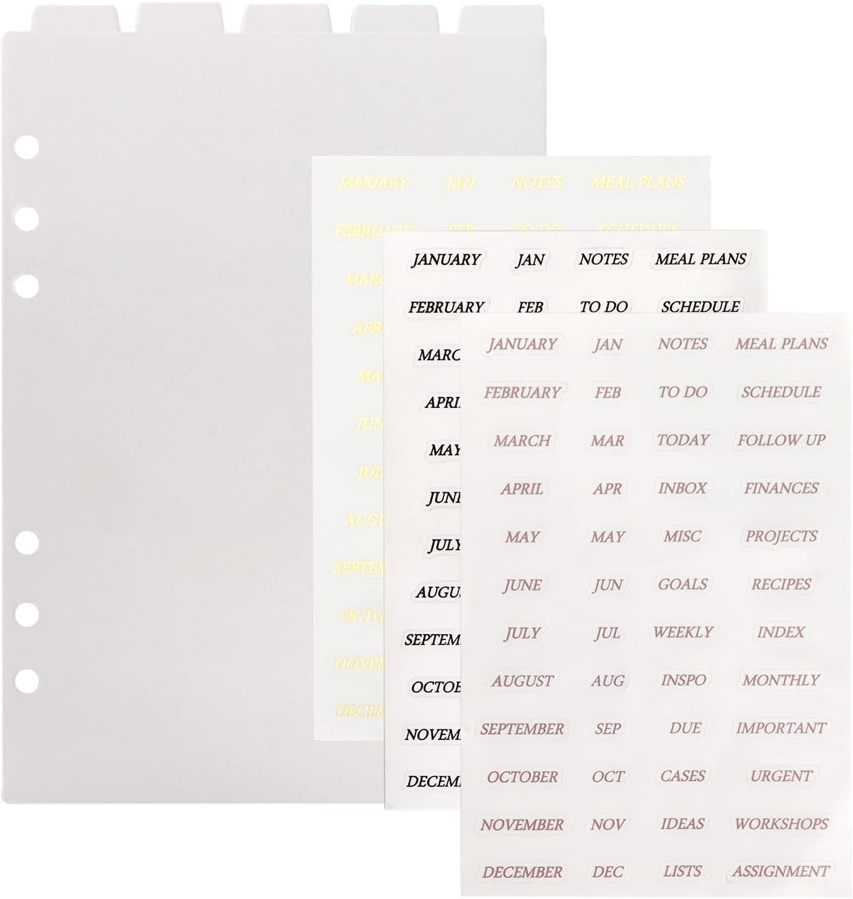 Binder Dividers