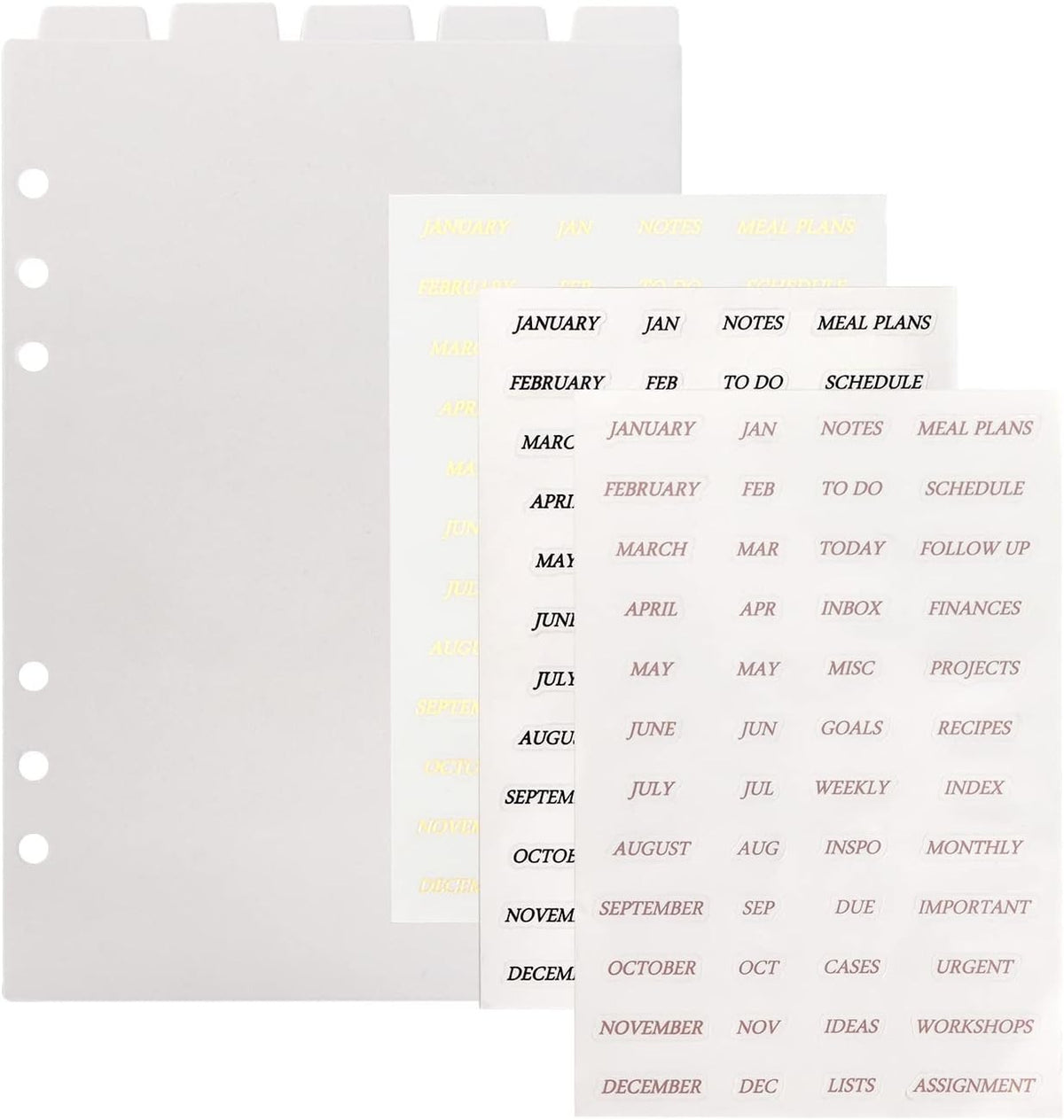 Binder Dividers