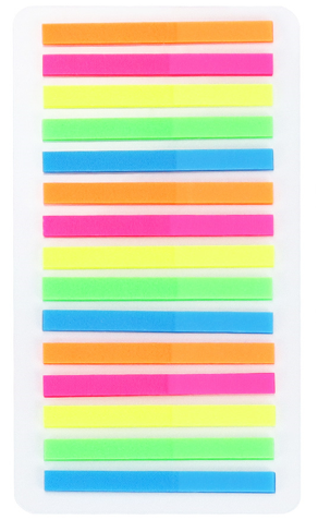 3000Sheets Transparent Highlight Strips