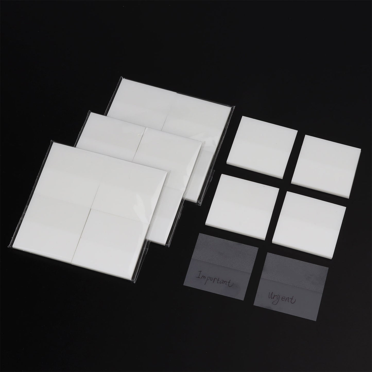 2000 Sheets Square Transparent Sticky Notes