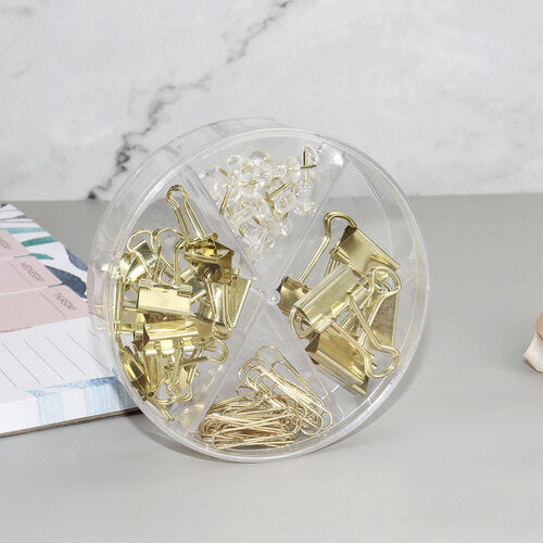 Gold Paper Fasteners - 19mm