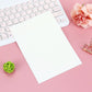 Multiple size frosted Clear Transparent Sticky Notes