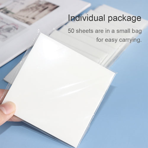 500 Sheets Clear Transparent Sticky Note Pads – MultiBey - For Your Fashion  Office