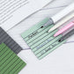 6 Colors 3*3inch Lined Transparent Sticky Notes