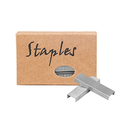 MultiBey Silver Staples Stapler Refill Standard Size #12, Binding Machine Office Supplies Stationery, 4 Boxes per Pack