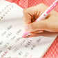 Pink 3 Gel Pen And Highlighter Pen Set