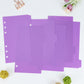 Frosted Purple A6 Tab Dividers